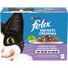 Felix Buste in Gelatina 12 x 85 g Alimento umido per gatto - Selezione mista