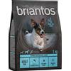 Briantos Adult Mini Salmone & Patate - senza cereali Crocchette cane - 1 kg