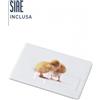 Creditcard. USB flash 4 GB personalizzate o neutre