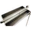 Tecnoroast Griglia a Carbone per Arrosticini Tecnoroast 80 Double a Doppia Canalina - 80 Arrosticini
