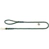 HUNTER Elenco Guinzaglio per cani con raccordi in ottone, cinghia da polso marittimo 1,2 x 140 cm oliva