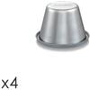 Tescoma STAMPI PANNA COTTA IN ACCIAIO INOX, 4 PZ "GrandCHEF"
