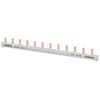 Siemens Spa Sbarra Collegamento Punte Monof.inclinato 10mmq 12punte Isolamento Grigio Siemens 5ST3762