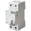 Siemens Spa Interruttore Automatico Differenziale 2 Poli A 25A 30mA 230 V Siemens 5SV33126