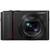Panasonic LUMIX DC-TZ200EG-K Fotocamera Compatta 20 MP, Sensore da 1, 4K Photo e 4K Video, Nero