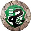 Spoontiques - Decorazione da giardino - Pietra miliare di Harry Potter Serpeverde - Pietra decorativa per giardino