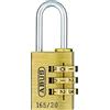 ABUS 350184-165/20_TWINS Par de candados de combinación latón 20 mm 3 dígitos blister