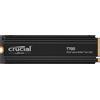 Crucial T700 4TB Gen5 NVMe M.2 SSD with heatsink - Up to 12,400 MB/s - DirectSto