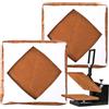 PEUTIER 2 Pezzi Copertura Avvolgente per Pressa di Calore, 38x38 cm - Resistente Calore, Pressa Calore Sublimazione
