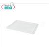 Coperchio per Cassetta impasti-pagnotte pizza da cm.40x30, colore Bianco