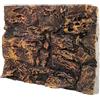 UKCOCO Lastra di Roccia di Sfondo Roccia di Sfondo Dell'acquario Acquario Finto Sfondo di Serbatoio di Serpente Animali di Terrari per Rettili Leopardato Pu Piatti Decorativi 3D