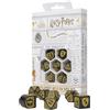 Q Workshop Harry Potter Pack dés Hufflepuff Set di dadi moderni - Nero (7)