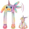 Hifot Cappello con Orecchie Che Si Muovono - Peluche Cappellino Divertente per Bambino e Adulto