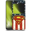 Head Case Designs Licenza Ufficiale Superman DC Comics Bandiera U.S. Logo Custodia Cover Dura per Parte Posteriore Compatibile con Samsung Galaxy Z Flip5
