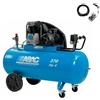 ABAC PRO A49B 270 LT - Compressore 4 HP da 400V - CT4 / FT4 Carrellato o Fisso - CT4 - Carrellato 400V - 4 HP