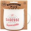 MUG NOMADE - Tazza da tè e caffè personalizzata Grande saggezza - regalo per uomo e donna