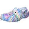 Crocs Unisex Adulto Baya Lined Printed Clog Sabot, Mineral Blue/Multi, 48/49 EU