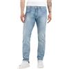 Replay Jeans da Uomo Anbass Slim Fit con Power Stretch, Blu (Light Blue 010), 34W / 30L