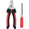 QitinDasen FULARR Tagliaunghie Cani e Lima Unghie in Acciaio Inossidabile, Animale Domestico Professionale Grooming Tools, Adatto per Cani Piccoli, Medi e Grandi，per Gatto e Coniglio