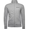 Champion Legacy American Classics Heavy Powerblend Terry Small Logo Full-Zip Felpa, Grigio Melange, XS Uomo