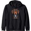 Funny Halloween Dogs by Blink Imprints Bassotto Vampiro Vampiro Divertente Halloween Wiener Gift Felpa con Cappuccio