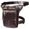 Le'aokuu Borsa messenger in vera pelle per uomo marsupio Marsupio Marsupio Hip Bum