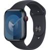 Apple Smartwatch Apple Watch Serie 9 GPS + Cellular 45mm Cassa in alluminio con cinturino sportivo M/L Blu scuro/Blu [MRMD3QF/A]