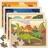 Ravensburger Puzzle Dinosauri Al Parco Giochi - 24 Pezzi Giganti Da Pavimento, Per Bambini 3+ Anni (03147)