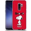 Head Case Designs Licenza Ufficiale Peanuts Snoopy Personaggi Custodia Cover in Morbido Gel Compatibile con Samsung Galaxy S9+ / S9 Plus