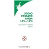 AFOM Sodio Fosfato Afom 16%/6% Soluzione Rettale Adulti Trattamento Stitichezza e Svuotamento Intestinale, 120ml