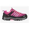 Cmp Kids Rigel Low Trekking Shoes Wp Berry/Pink Fluo Junior Bimba