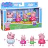 Hasbro - La Famiglia di Peppa Pig Confezione da 4 personaggi Peppa's Family Bedtime