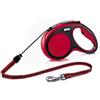 FLEXI GUINZAGLIO FLEXI NEW COMFORT TG M CON CORDA 5 MT ROSSO