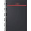 rido/idé 7021822902 Buchkalender 2022 Timing 1 Wire-O PVC schwarz