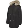 MAMALICIOUS Mljessi A. Noos-Parka Corto 2 in 1 Giacca Invernale, Nero, S Donna