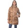 CAVALLI CLASS giaccone con cappuccio nocciola