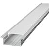 Profilo Incasso per Doppia Striscia LED 1m e 2m Variante Lunghezza Profilo 2 metro
