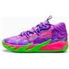 PUMA Scarpe da basket MB.03 Toxic, Verde/Viola/Altro