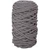 Rayher Braidy Filo Riciclato, intrecciato, 4 mm ø, Tortora, Gomitolo circa 60m (250 g), Filato per Lavori Creativi, Macramè, Pannelli, Progetti Con Corde, 42010558