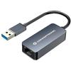 Conceptronic ABBY12G - Adattatore Ethernet USB 3.0 2,5G, Wake on LAN, compatibile con Nintendo Switch