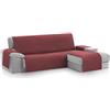 TEXTIL-HOME Textilhome Copridivano Chaise Longue Penisola Malu 240 cm Destro Rosso | Protegge da macchie, peli e graffi. Trapuntato, universale, facile da posizionare e ideale per animali domestici.