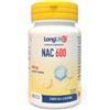 Longlife Srl LongLife NAC 600 Integratore Alimentare 36 g Capsule