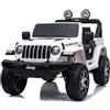 AUTO MACCHINA ELETTRICA PER BAMBINI JEEP FIAT WRANGLER RUBICON 12V CON LICENZA