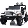 JEEP AUTO MACCHINA ELETTRICA PER BAMBINI JEEP FIAT WRANGLER RUBICON CON LICENZA 12V