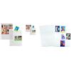 662505 CF. DA 100 BUSTE PORTA FIGURINE 6,5X9 SEI ROTA 9 TASCHE ALBUM COLLEZIONE