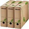 CF. 25 SCATOLE ECOBOX ESSELTE FORMATI: 32,7X23,3X8 CM E 32,7X23,3X10 CM
