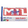 CF. 10 SCATOLE DA 1000 PUNTIPUNTI ZENITH 515 TIPO 24/6 TOTALE 10000 PUNTI