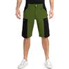 Höhenhorn Raimeux - Pantaloncini cargo da uomo, verde/nero, XL