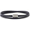 Wind Passion - Bracciale Uomo Corda Sportivo Surfer Marinaio Lifestyle con Corda Nautica Magnetica, Idea Regalo Donna Mare Stile Nautico Elegante per Lui e Lei