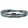 Wind Passion - Bracciale Uomo Sportivo Surfer Marinaio Lifestyle con Corda Nautica e Chiusura Magnetica, Idea Regalo Donna Mare